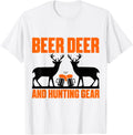 Beer Deer Hunting Gear Guns Hunt Animals Antlers