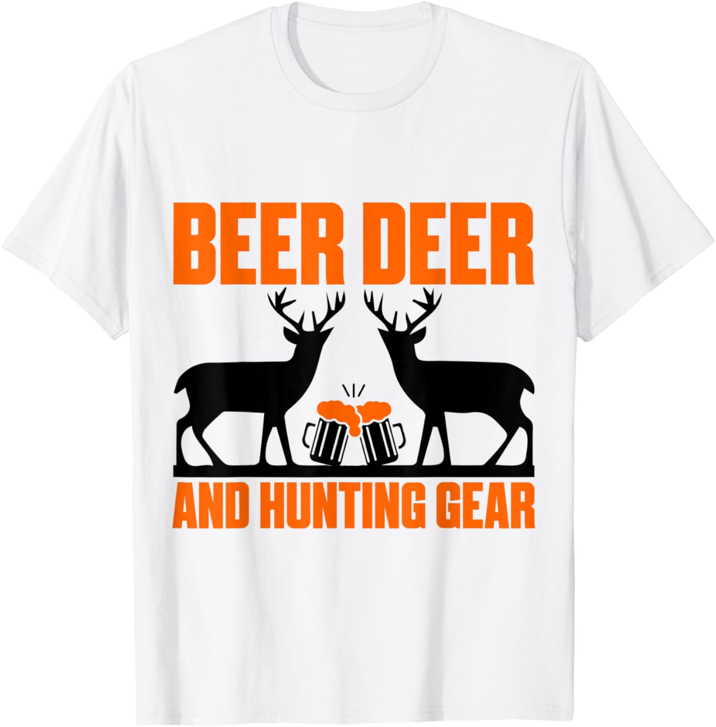 Beer Deer Hunting Gear Guns Hunt Animals Antlers