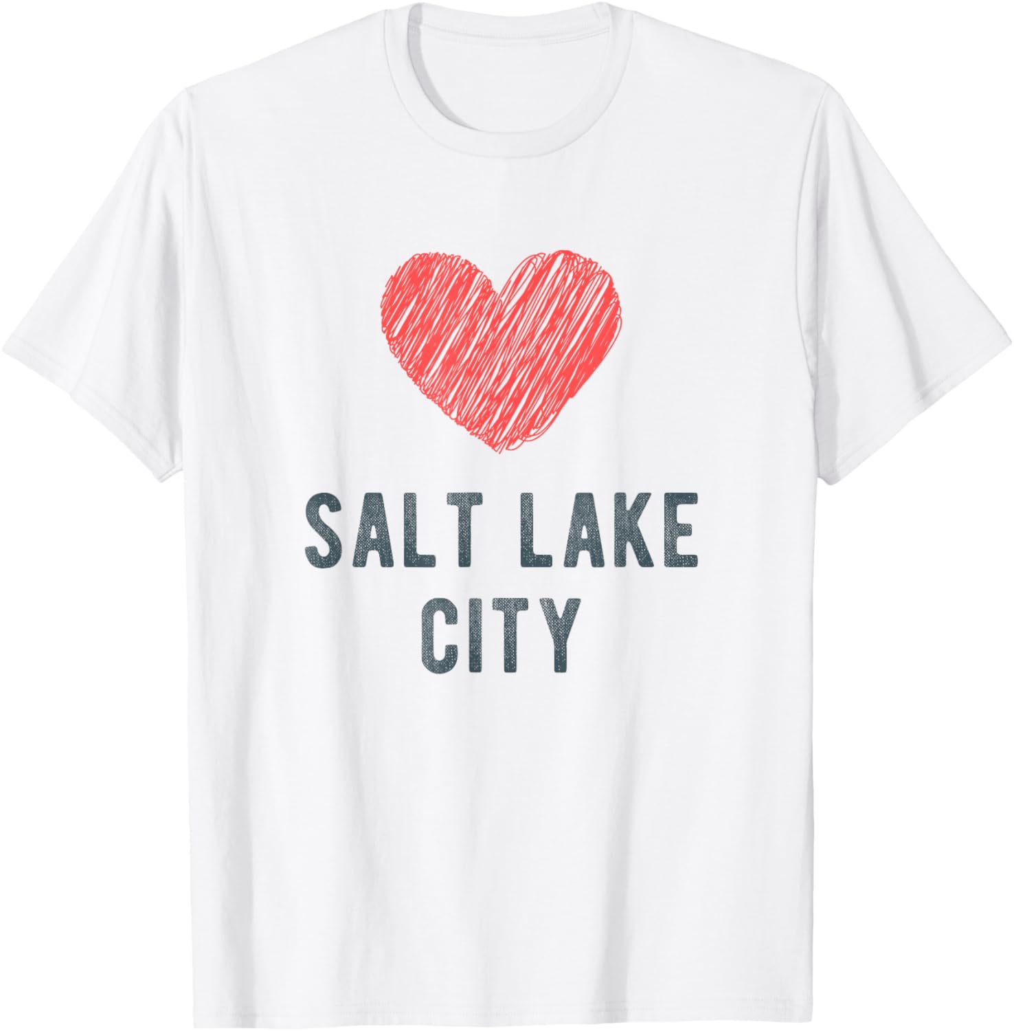 Salt Lake City Heart Love Favorite City or Place