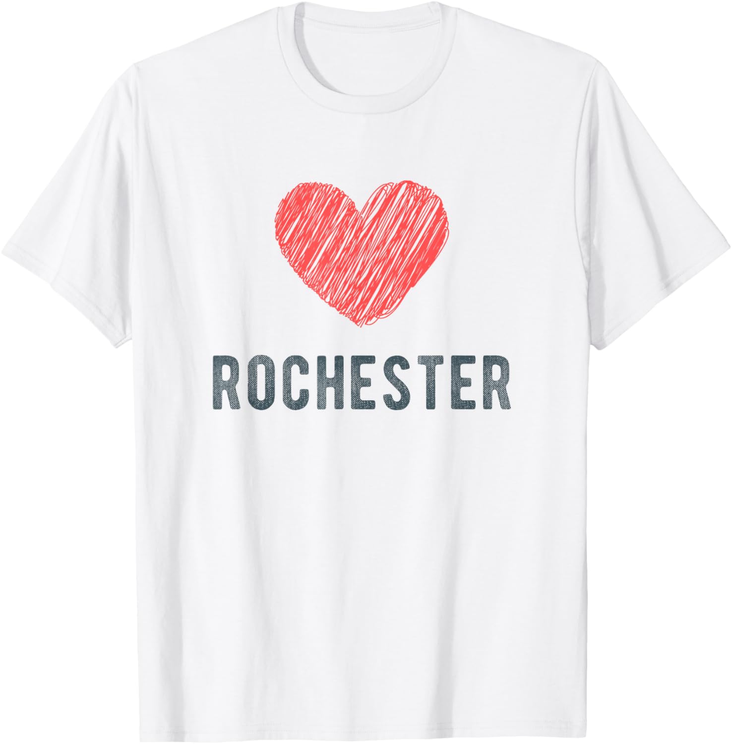 Rochester Heart Love Favorite City or Place