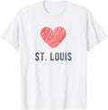 St. Louis Heart Love Favorite City or Place