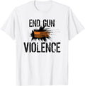 End Gun Violence Orange Usa Flag Vintage Anti Gun Awareness