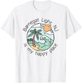 Cute Beach Motiv My Happy Place - Barnegat Light T-Shirt for Men Women Kids