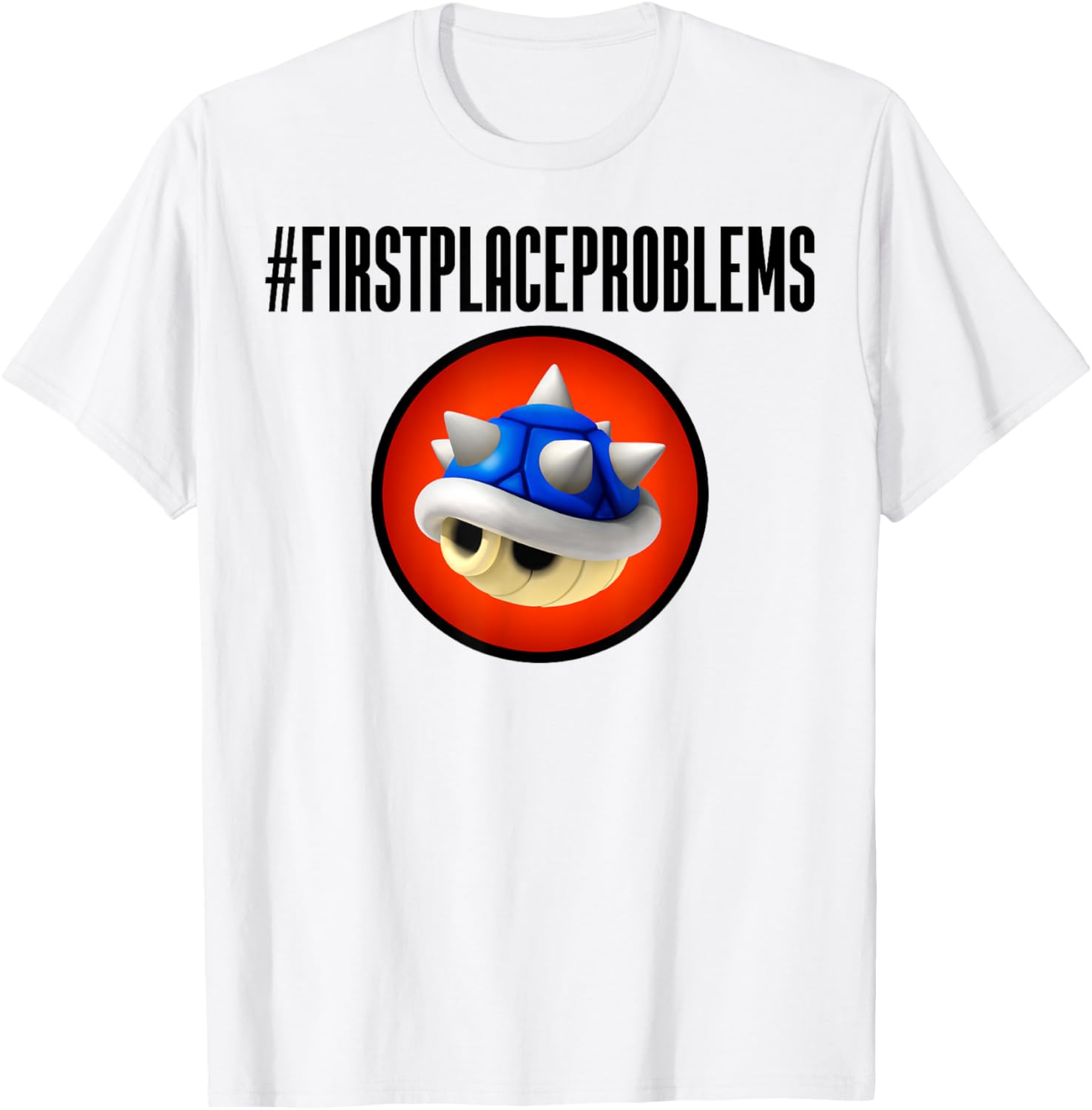 Nintendo Mario Kart First Place Problems Blue Shell Text