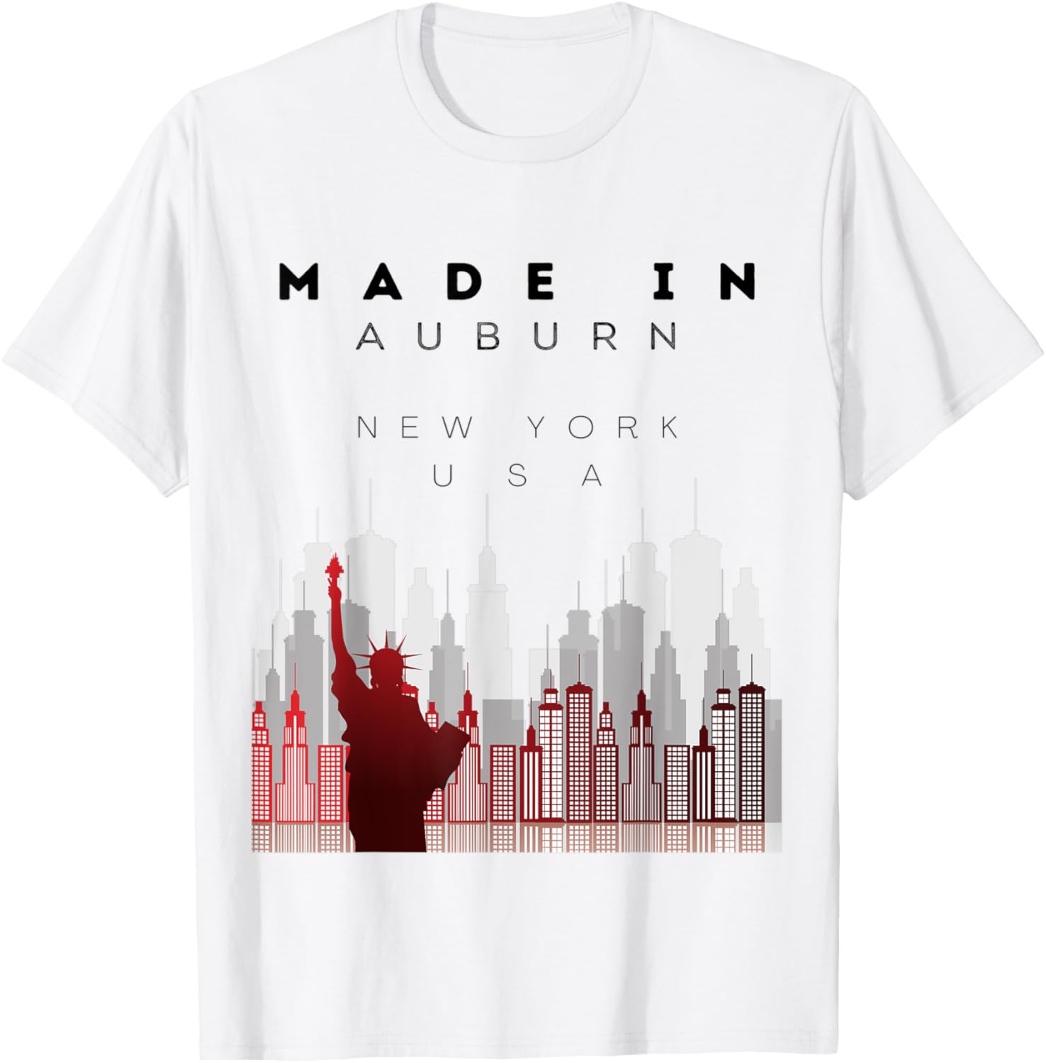 Place Of Birth Hometown Auburn NY State Skyline