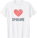 Spokane Heart Love Favorite City or Place