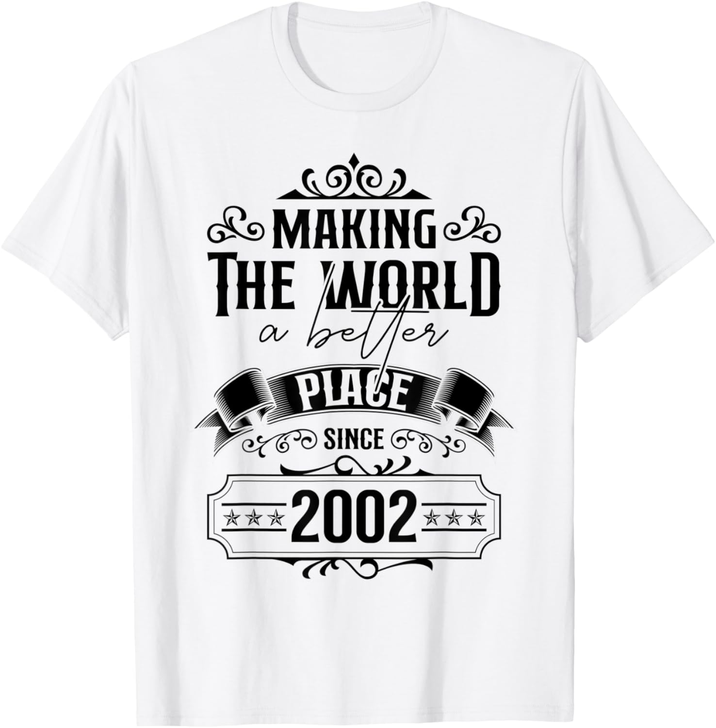 21 Birthday Making the world a better place since 2002