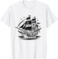 Pirate Ghosts Women Kids Nautical Boat Captain
