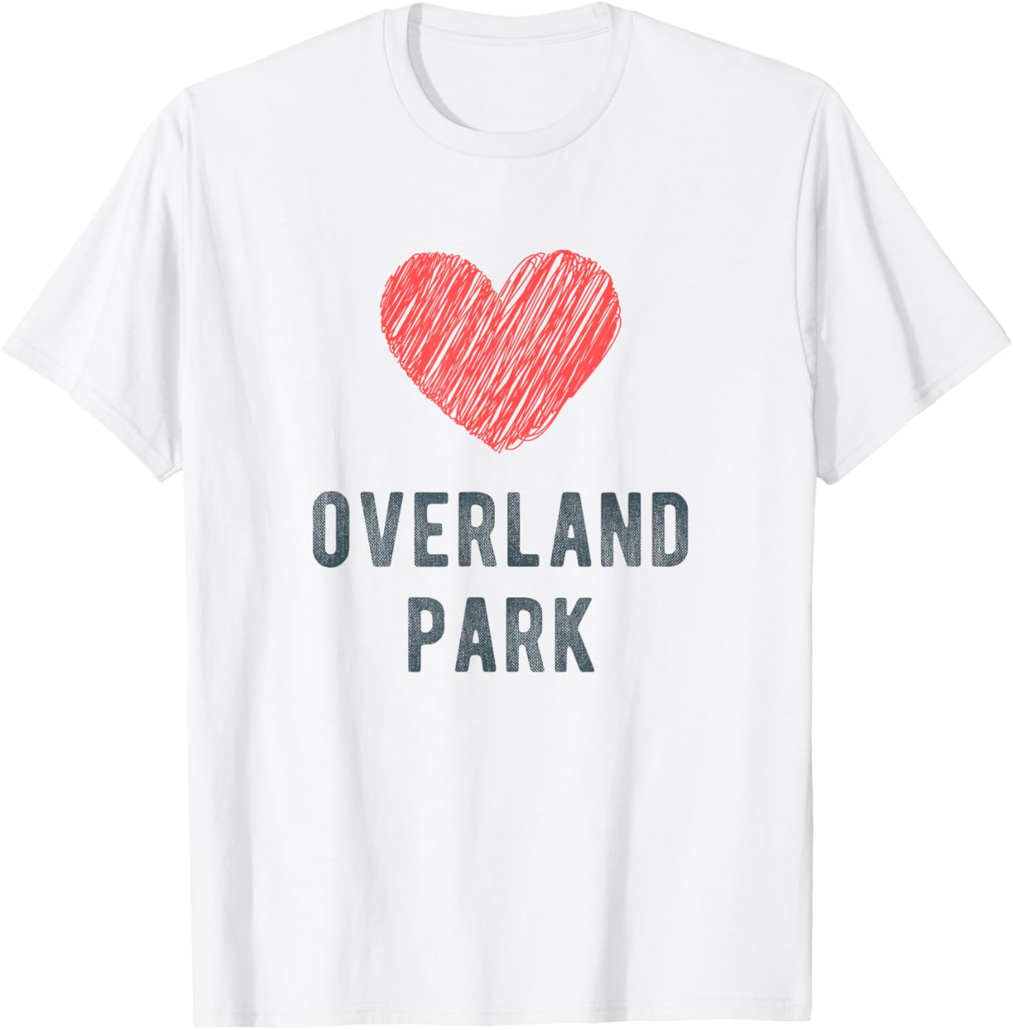 Overland Park Heart Love Favorite City or Place