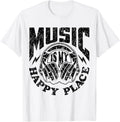Music Is My Happy Place, Musical Instrument, Funny Musician1