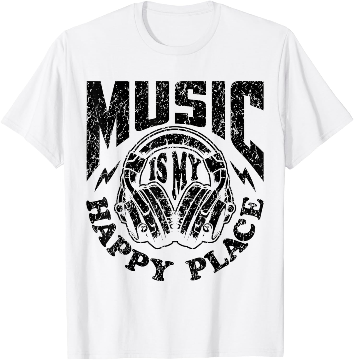 Music Is My Happy Place, Musical Instrument, Funny Musician1