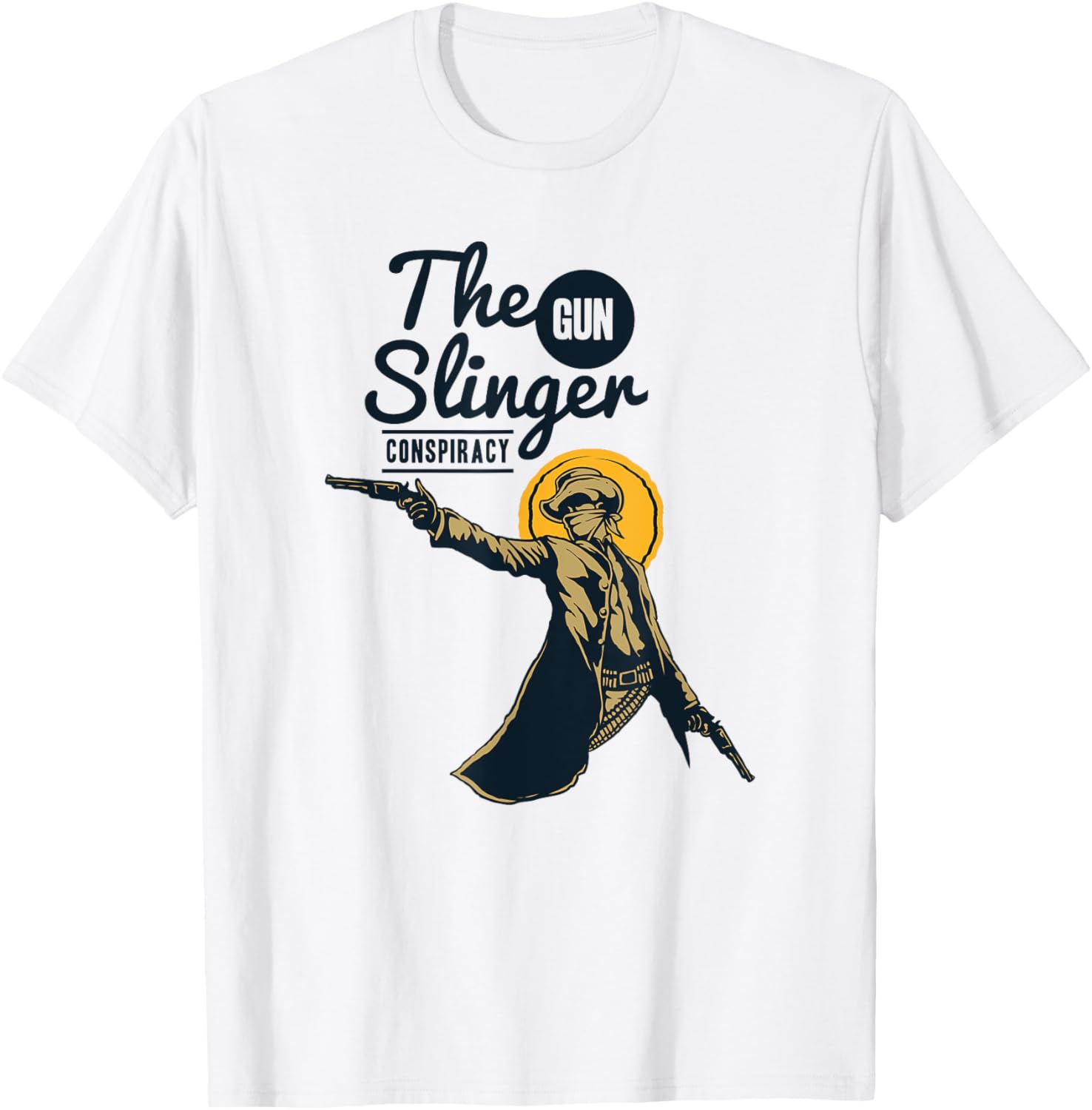 Gun Slinger Cowboy T Shirt I Colts Horse Riding