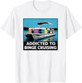 Pontooning Binge Cruising Quote Retro Pontoon Boat