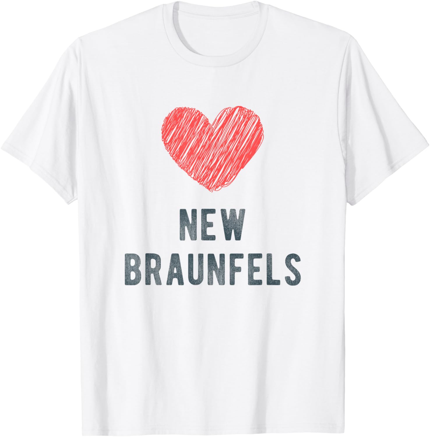 New Braunfels Heart Love Favorite City or Place