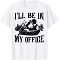 I Ll Be In My Office Retro Canoe