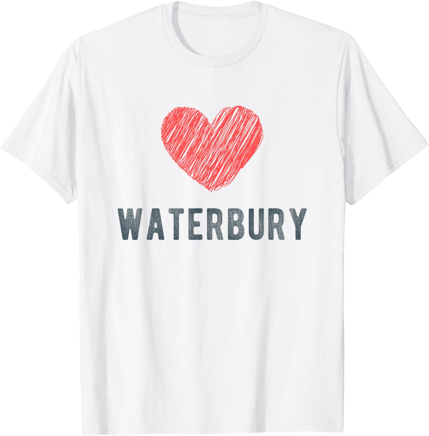 Waterbury Heart Love Favorite City or Place