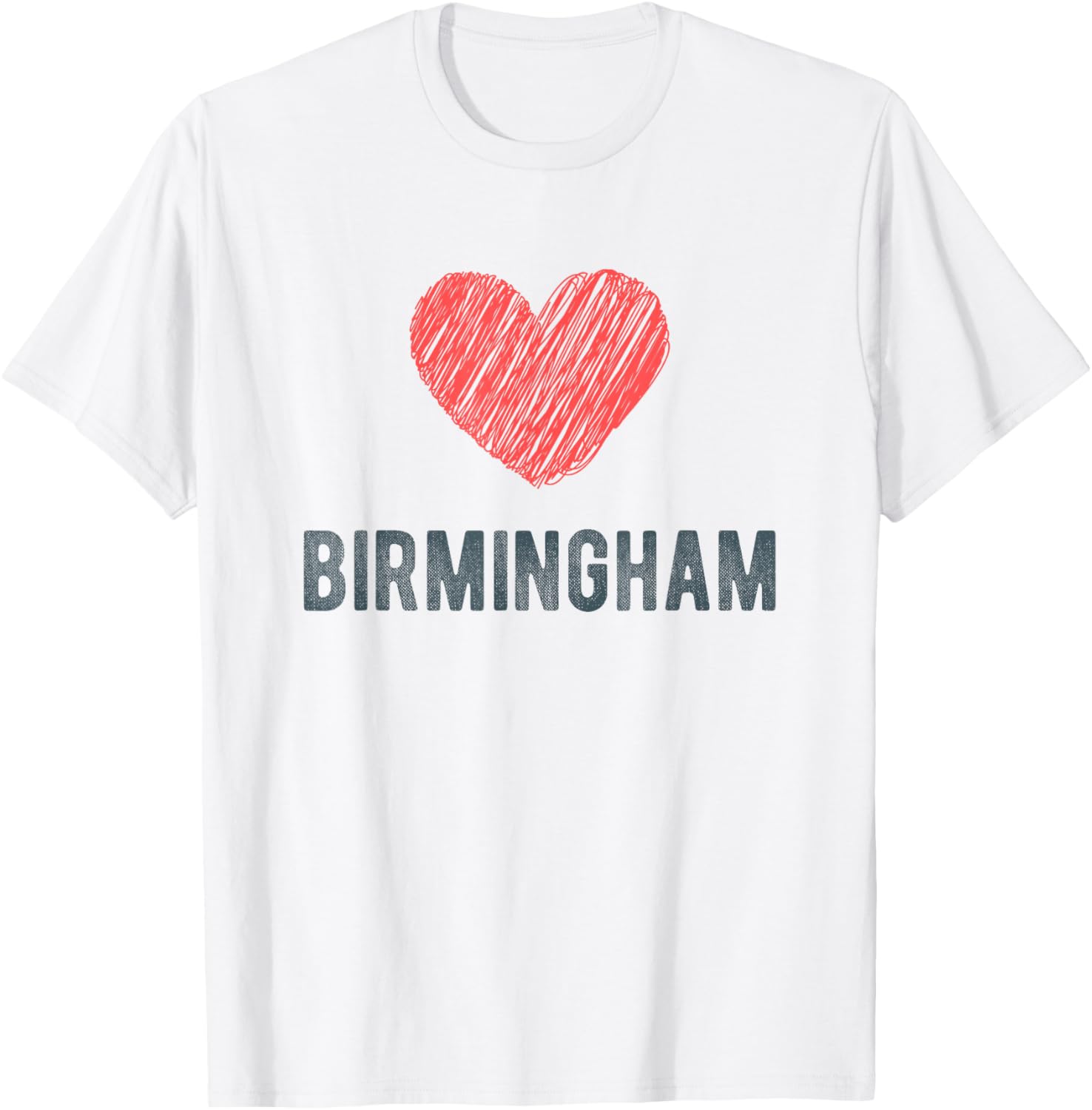 Birmingham Heart Love Favorite City or Place