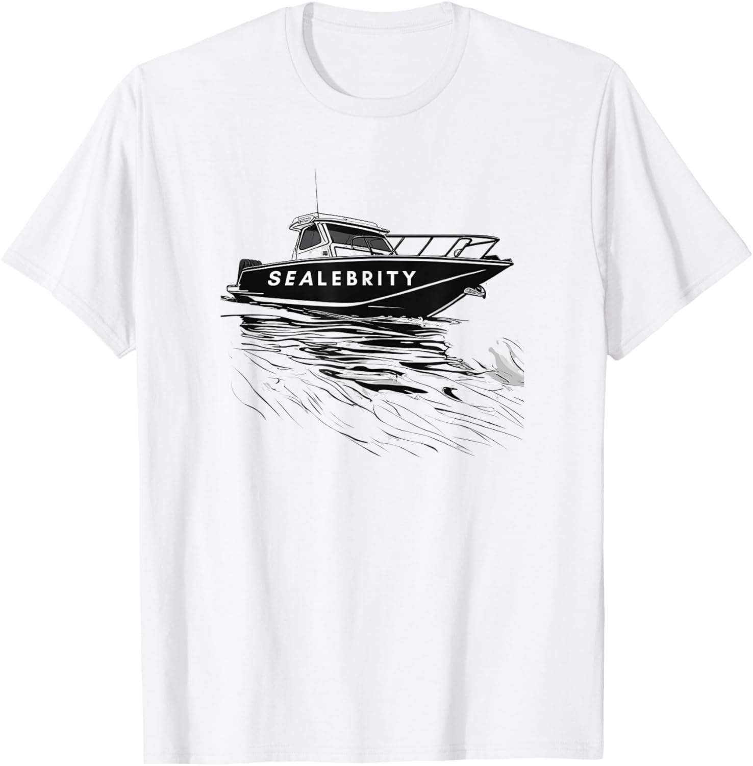 Sealebrity Boating Pun Funny Sea Lebrity Boat Captain