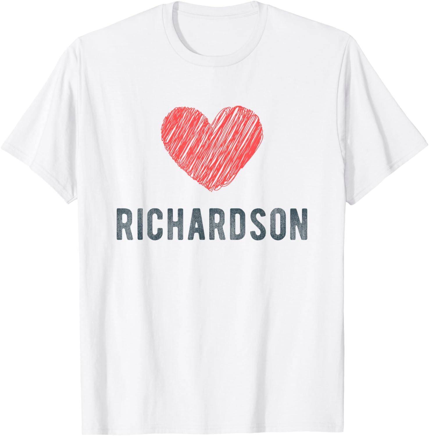 Richardson Heart Love Favorite City or Place