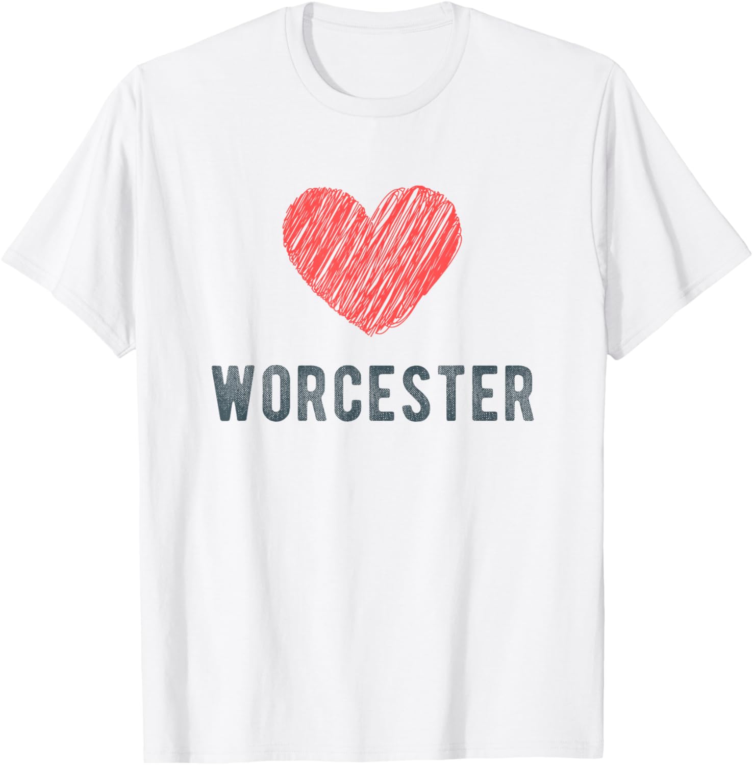Worcester Heart Love Favorite City or Place