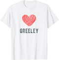 Greeley Heart Love Favorite City or Place