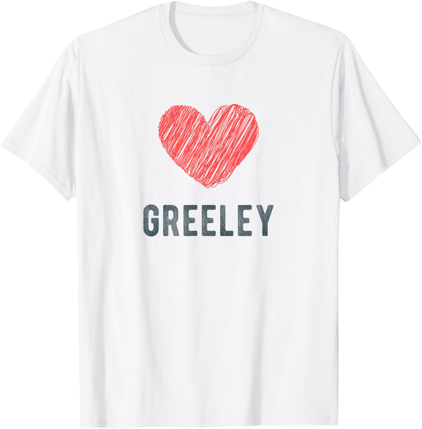 Greeley Heart Love Favorite City or Place