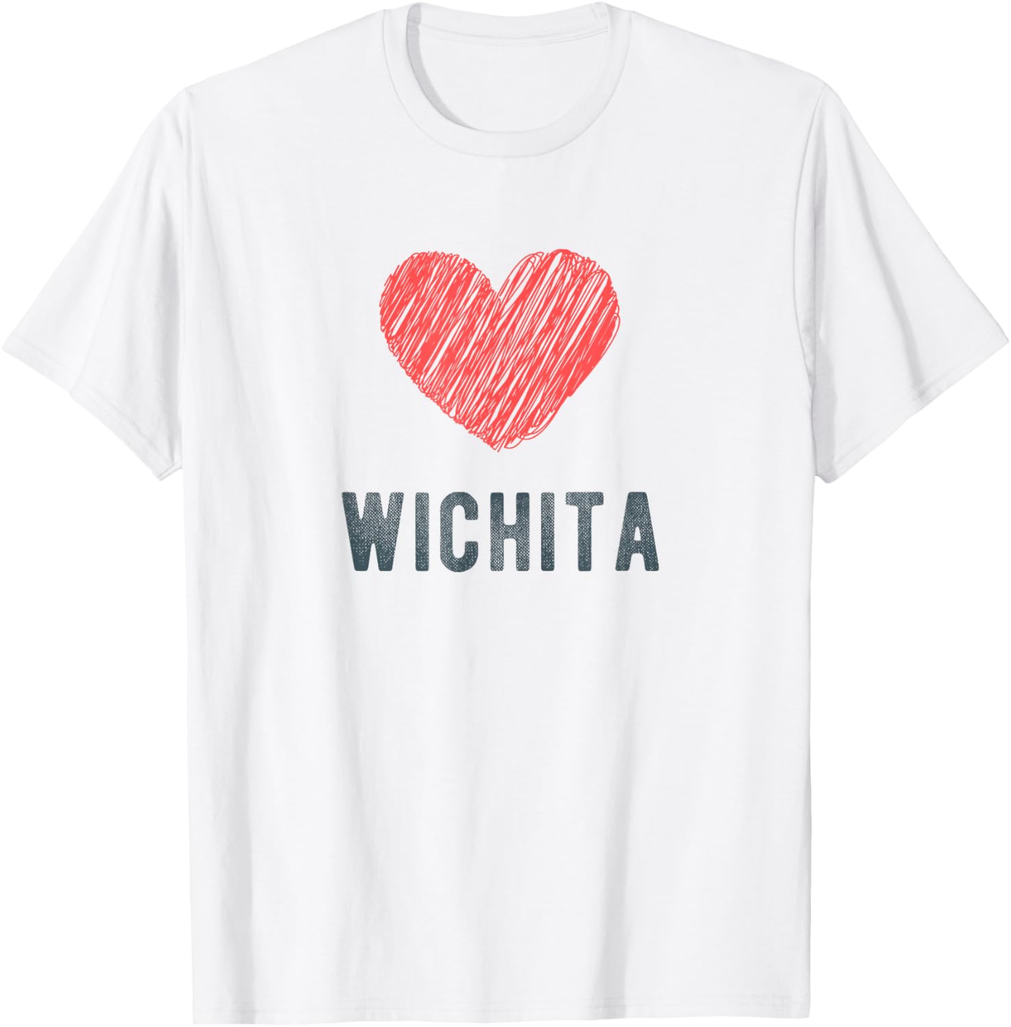 Wichita Heart Love Favorite City or Place