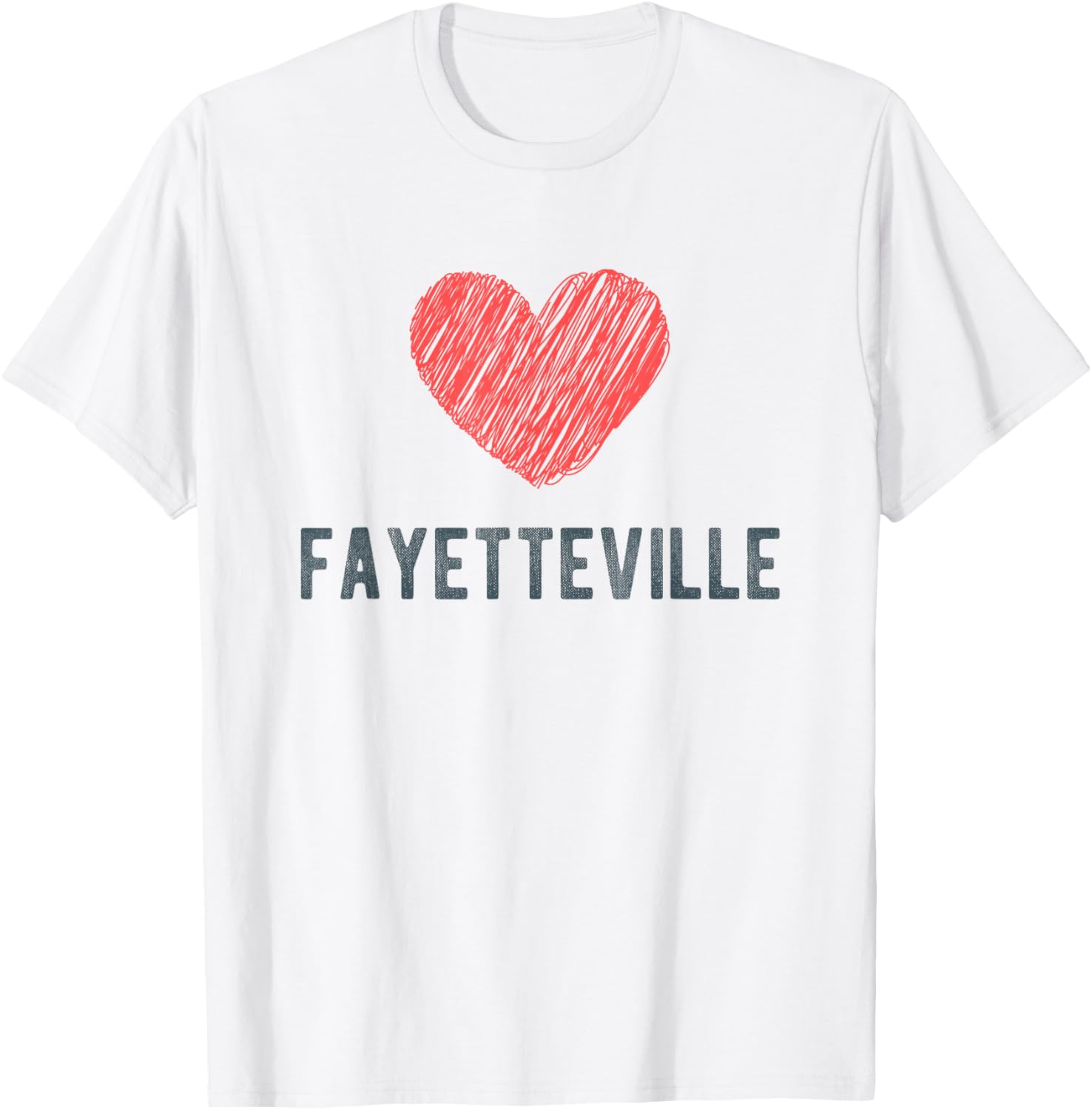 Fayetteville Heart Love Favorite City or Place