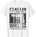 Its Not A Gun Lover Funny Ammo Gun Lover Retro Bullet
