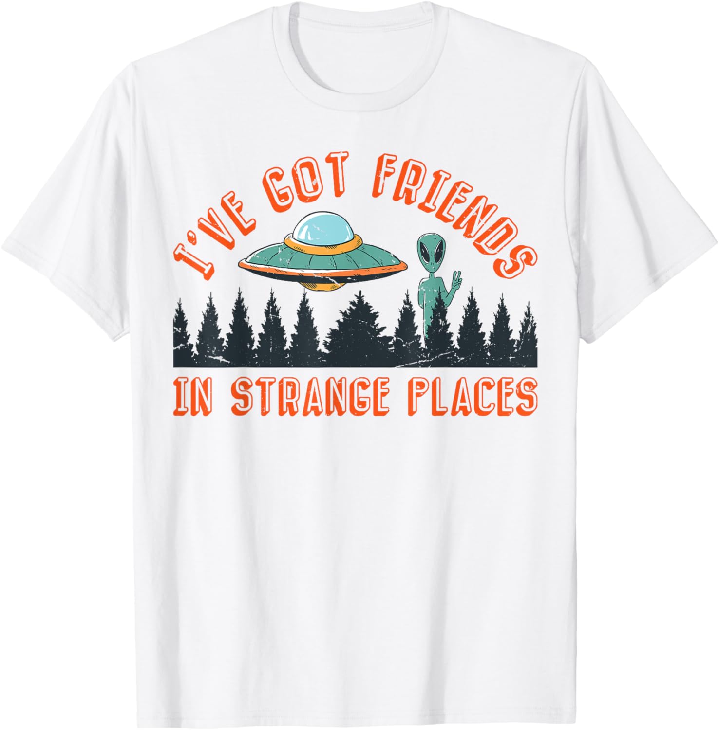 Friends In Strange Places: Alien UFO UAP Believer Friend