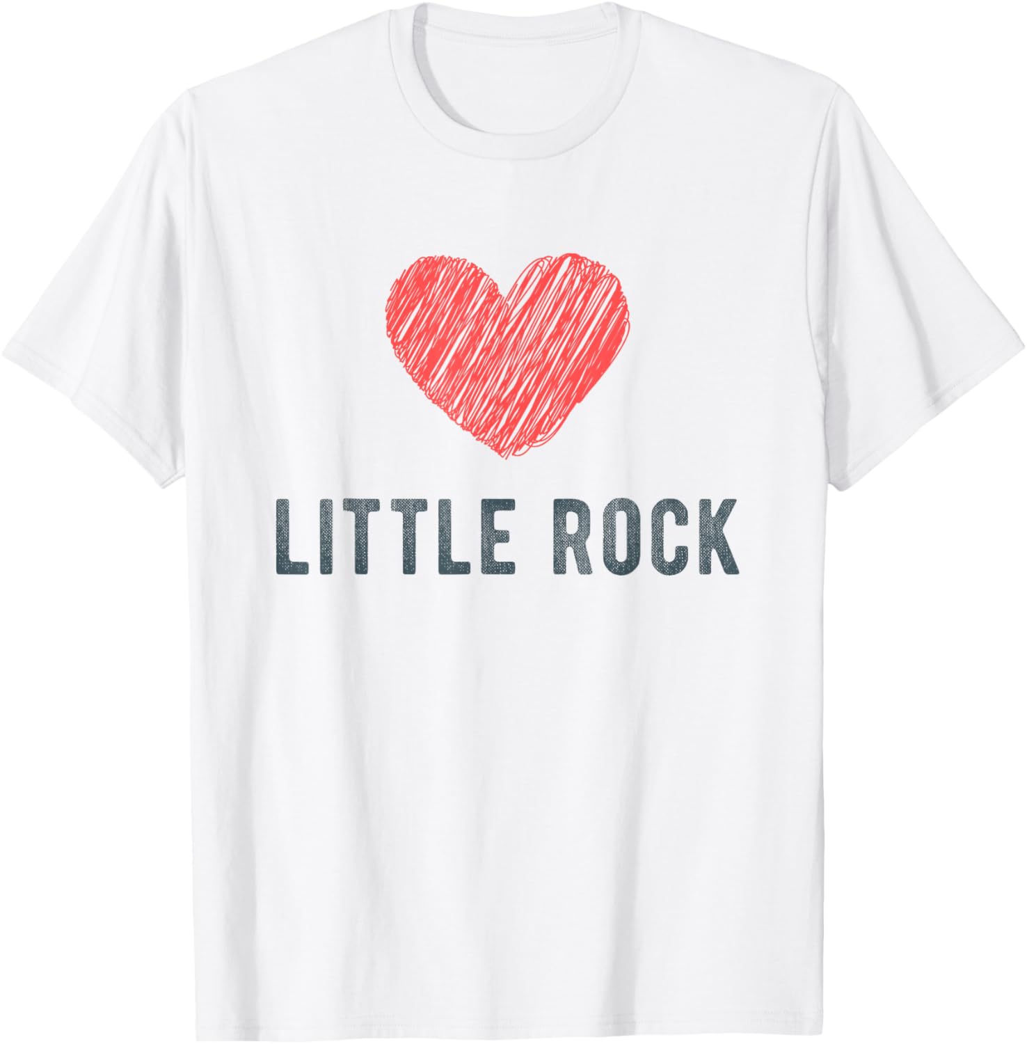 Little Rock Heart Love Favorite City or Place
