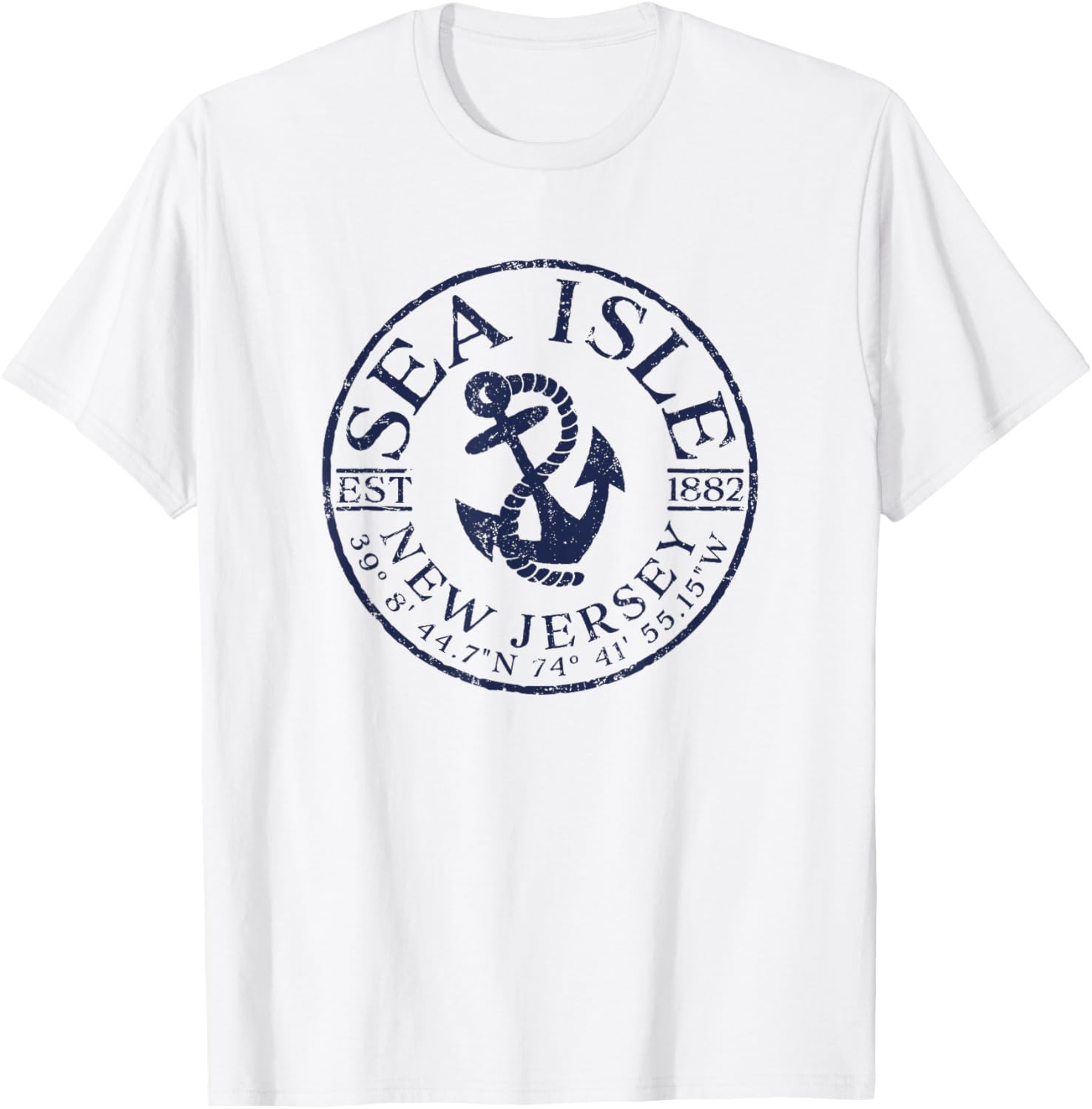 Sea Isle New Jersey Nautical Boat Anchor