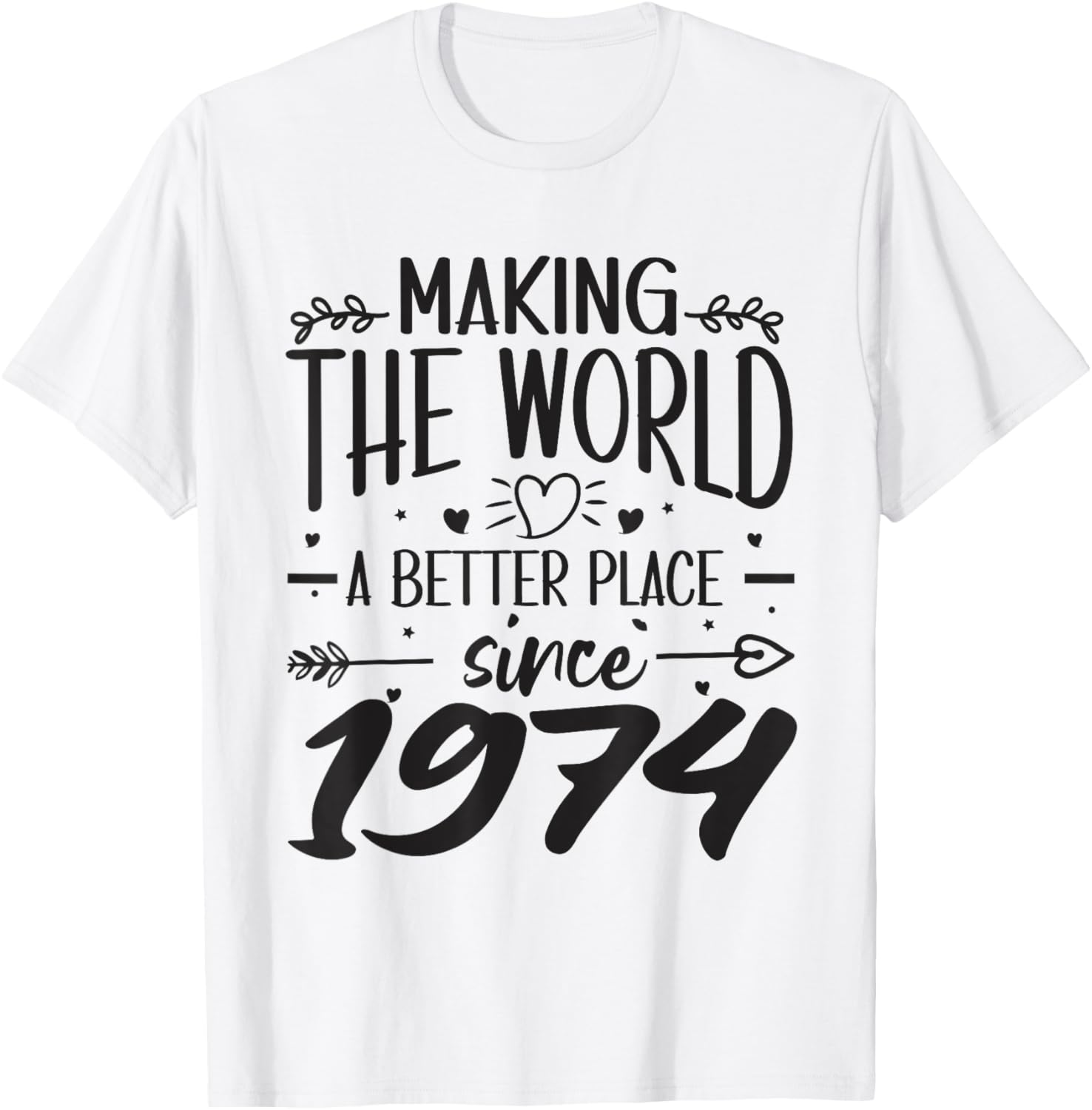 50 Birthday Making the world a better place since 1974