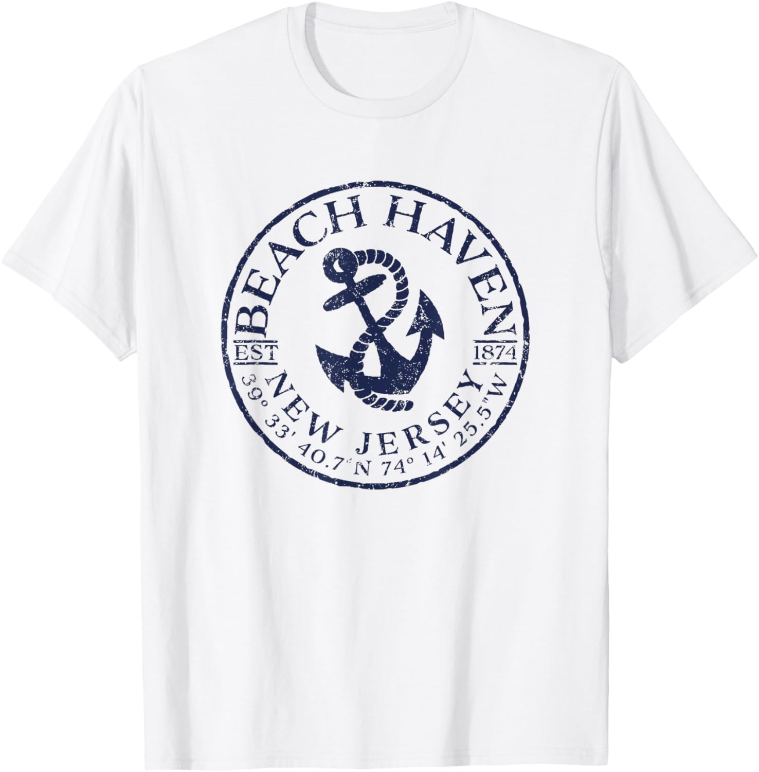 Beach Haven New Jersey Nautical Boat Anchor