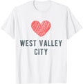 West Valley City Heart Love Favorite City or Place