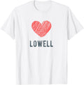 Lowell Heart Love Favorite City or Place