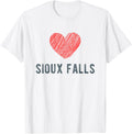 Sioux Falls Heart Love Favorite City or Place