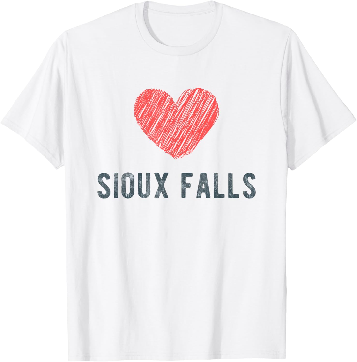 Sioux Falls Heart Love Favorite City or Place
