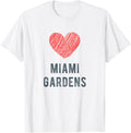 Miami Gardens Heart Love Favorite City or Place