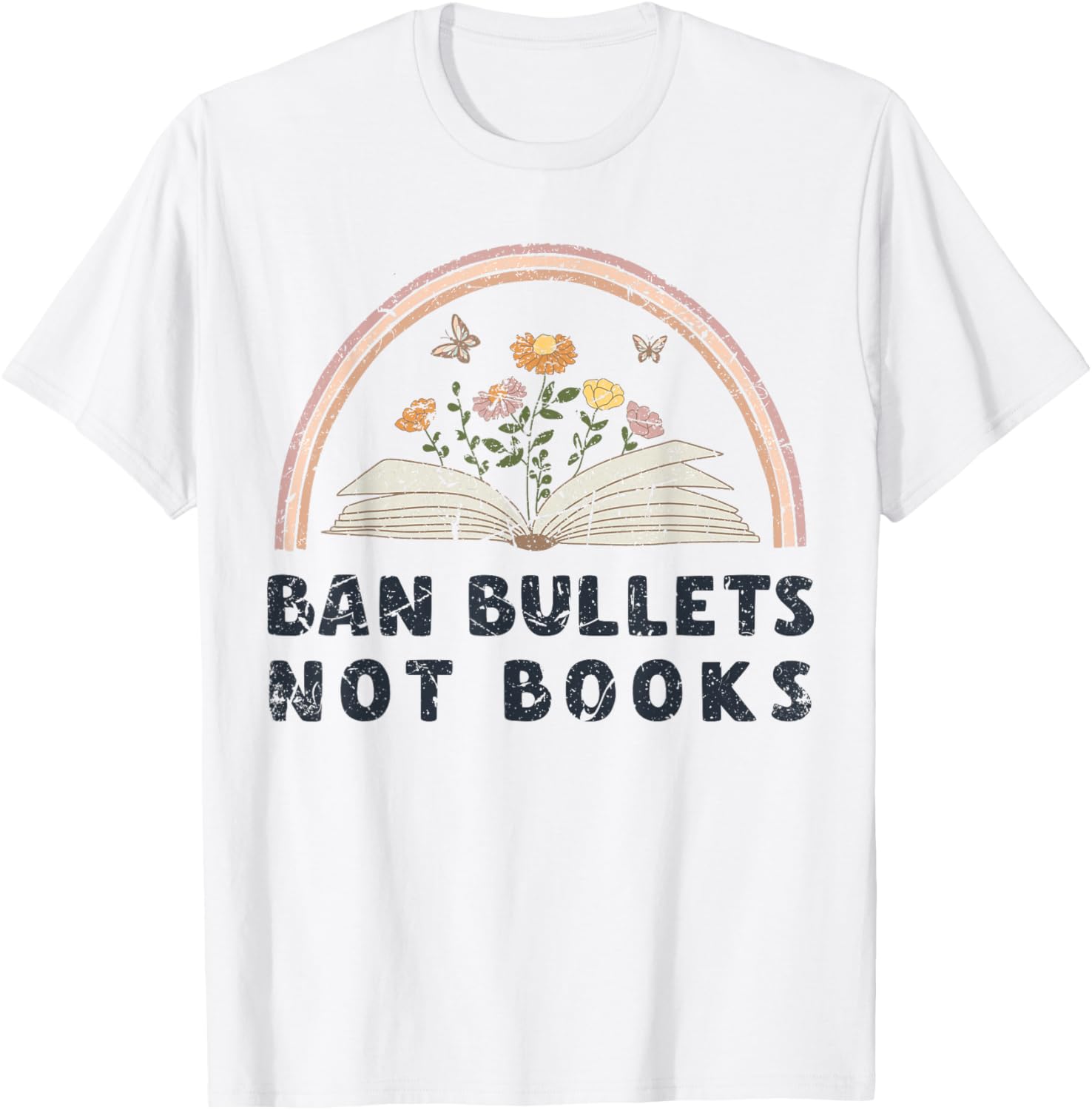 Ban Bullets Not Books Anti Gun Violence Awareness Library