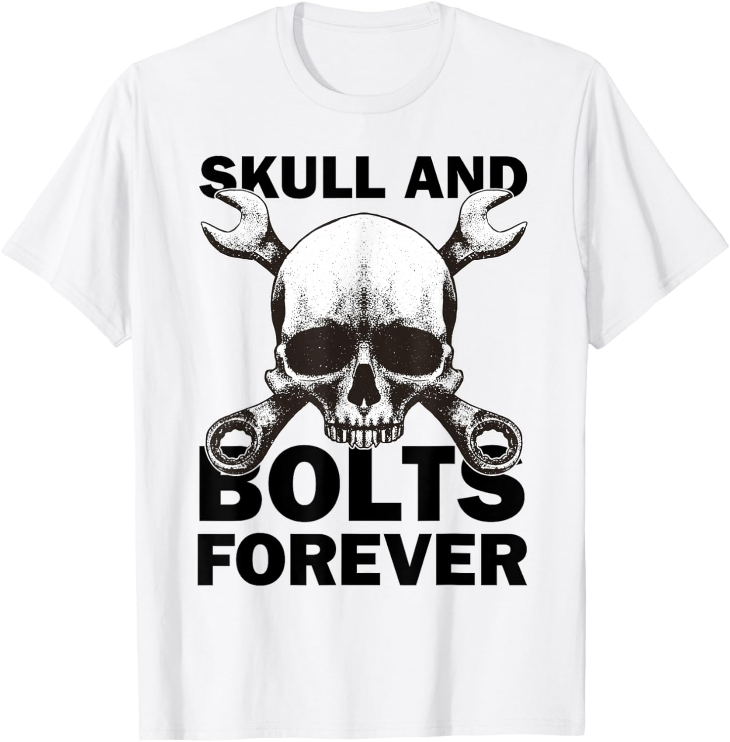 Diesel Mechanic Skull Bolts Forever