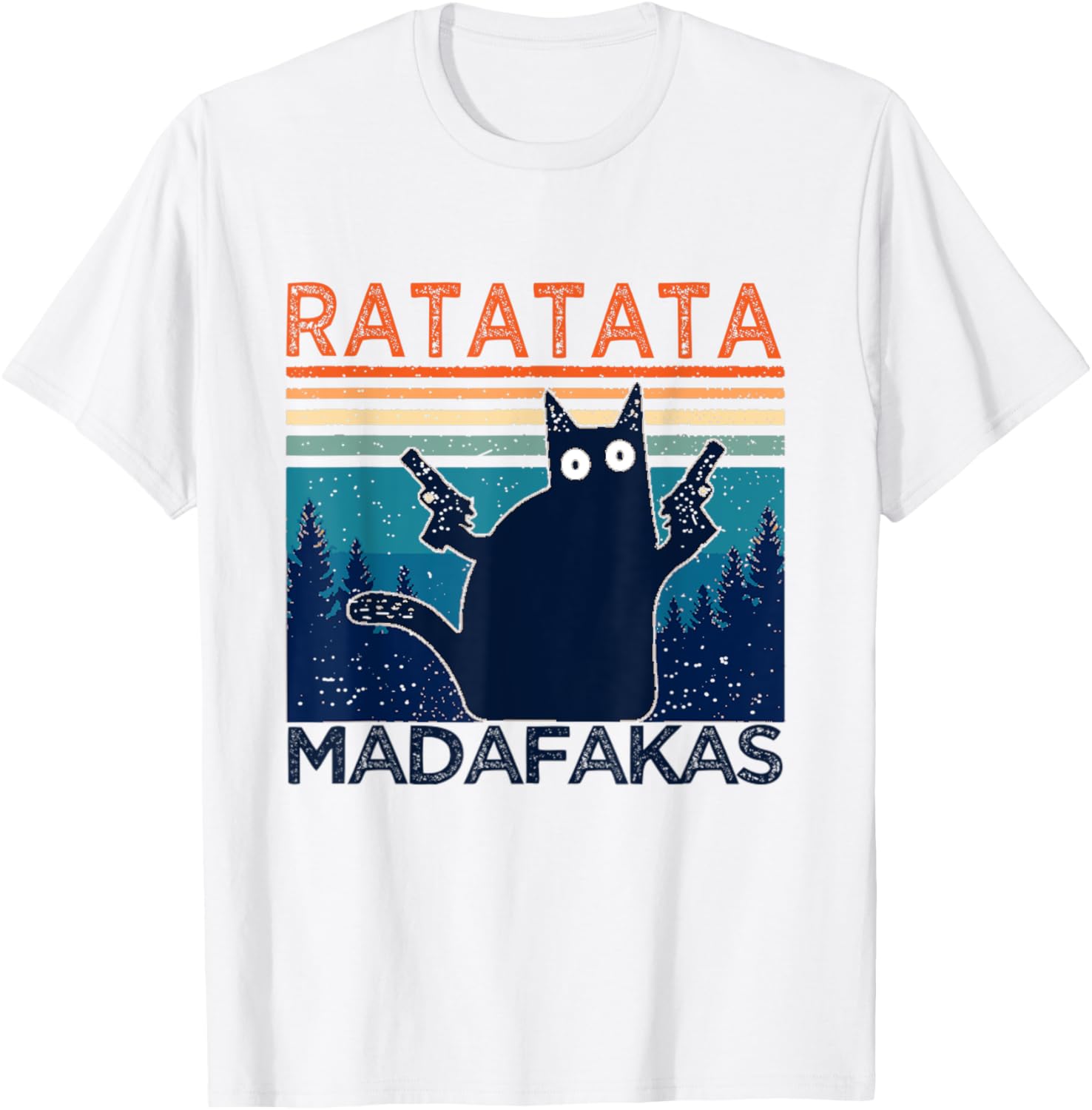 Ratatatata Madafakas Pew Cat Toy Gun T Shirt Men Women