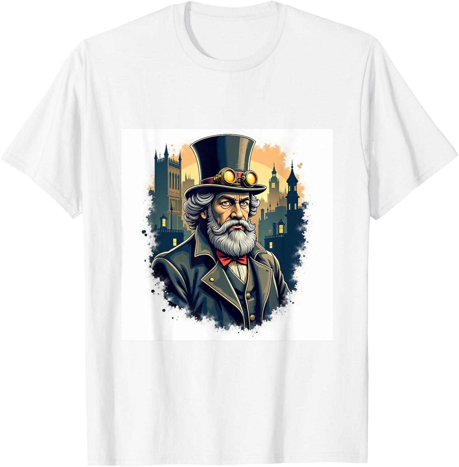 Charles Dickens Diesel Punk Portrait