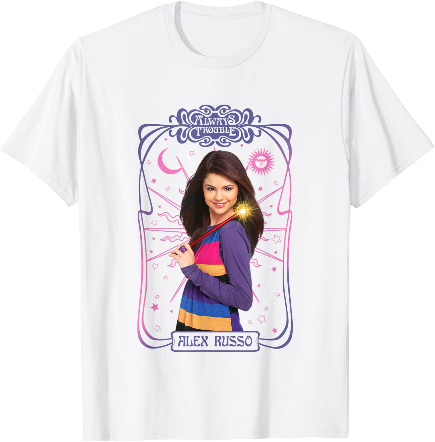 Disney Wizards of Waverly Place Alex Russo Tarot Card Logo