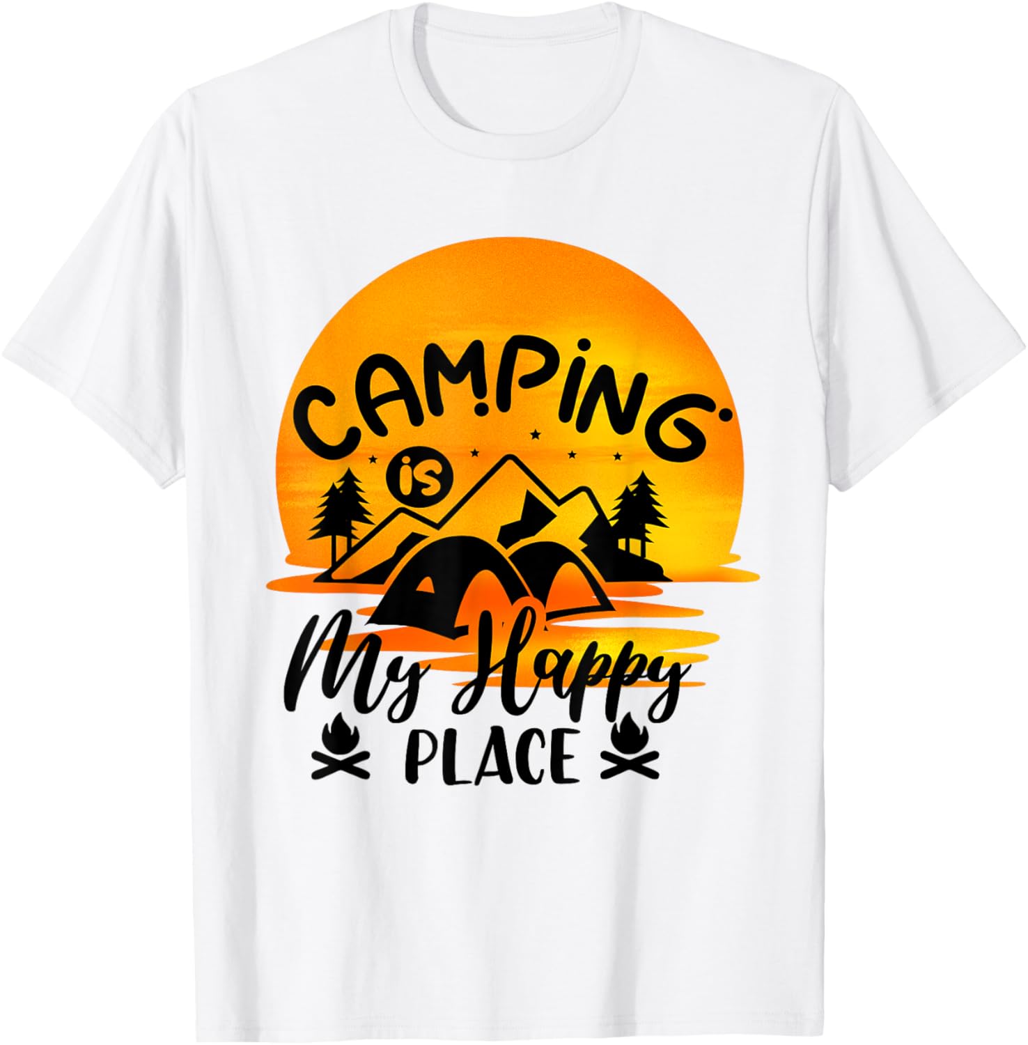 Retro Cool Camping is My Happy Place