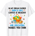 Funny Crocheting Crochet Coffee Lover Yarn Knitting knitter
