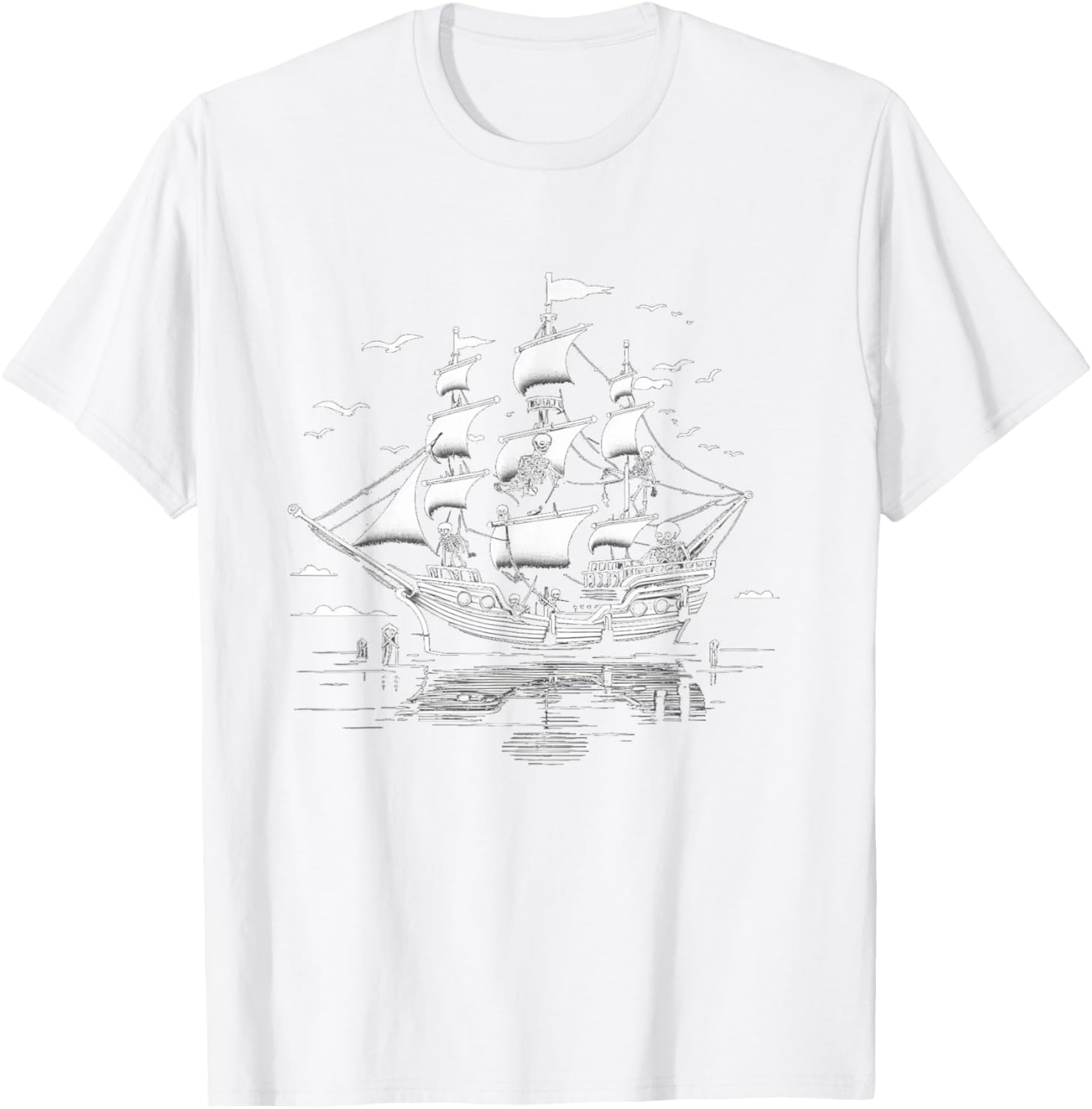 Nautical Pirates Boat Women Kids Boat Captain