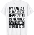 My Bed Is A Place Where I Suddenly Remember Everything
