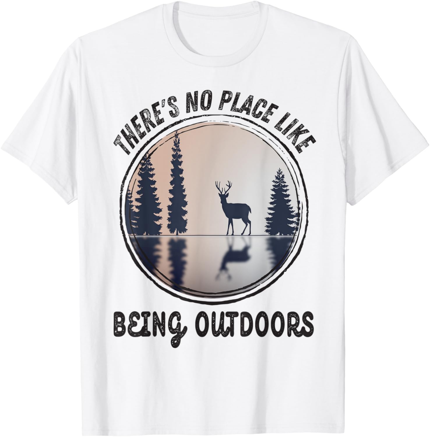 There's No Place Like Being Outdoors HIking Deer Watching