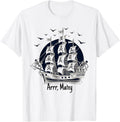 Arrr Matey Women Kids Nautical Boat Captain